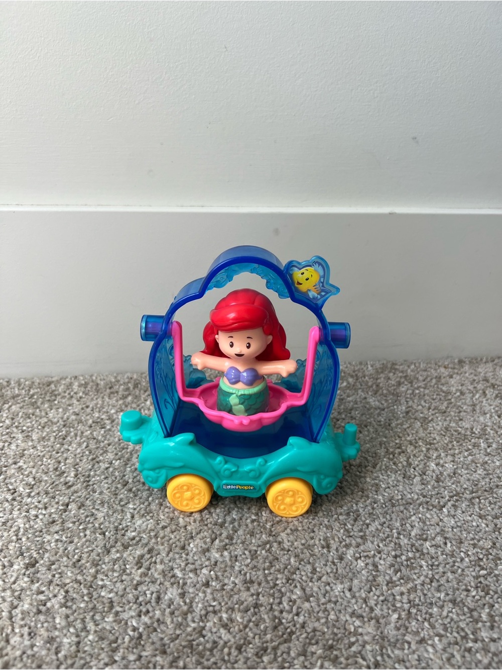 Fisher-Price Little People Disney Ariel & Flounder Parade Float